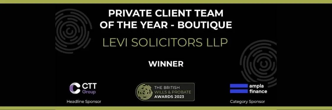 British Wills and Probate Awards