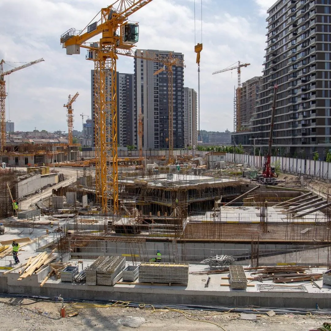 Construction Image of tall building
